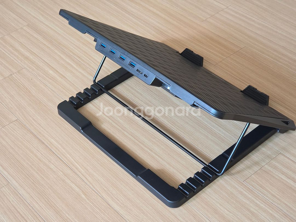 노트북 쿨러 거치대 앱코 NCORE NC300--2