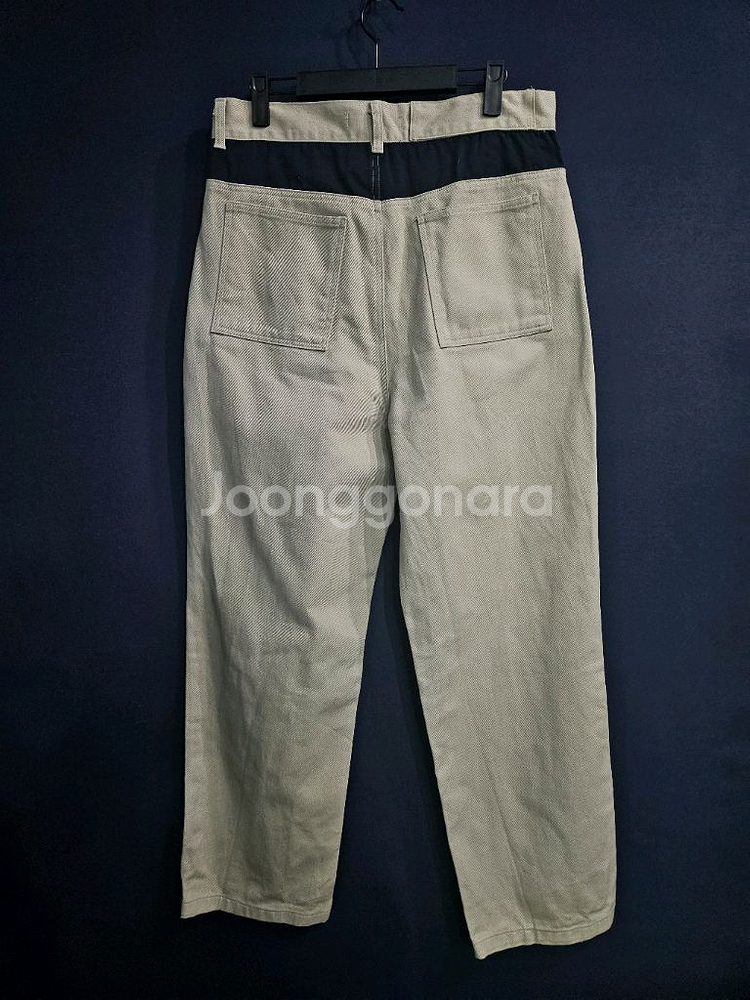 플라스틱 프로덕트 베이지 남성 허리 30 데님팬츠--1