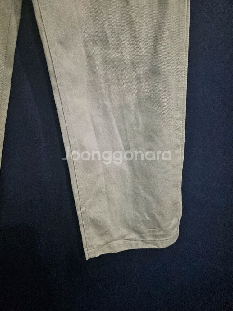 플라스틱 프로덕트 베이지 남성 허리 30 데님팬츠--5