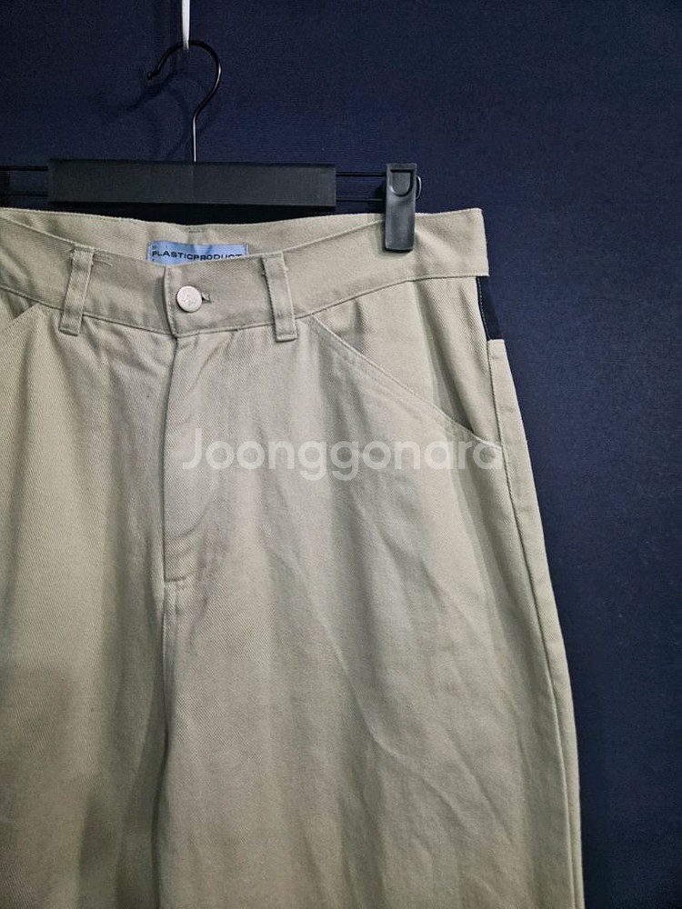 플라스틱 프로덕트 베이지 남성 허리 30 데님팬츠--3