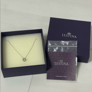 제이에스티나 실버 목걸이