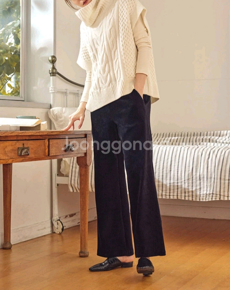 라삐아프 코듀로이(골덴) 팬츠(88) ㅡ새상품--0