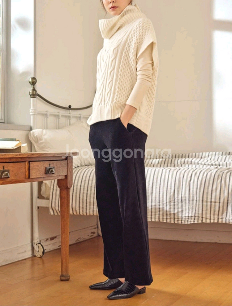 라삐아프 코듀로이(골덴) 팬츠(88) ㅡ새상품--7