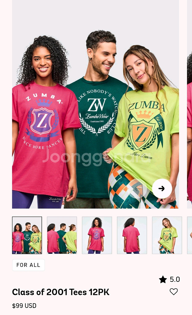 줌바 단티 장당판매--0