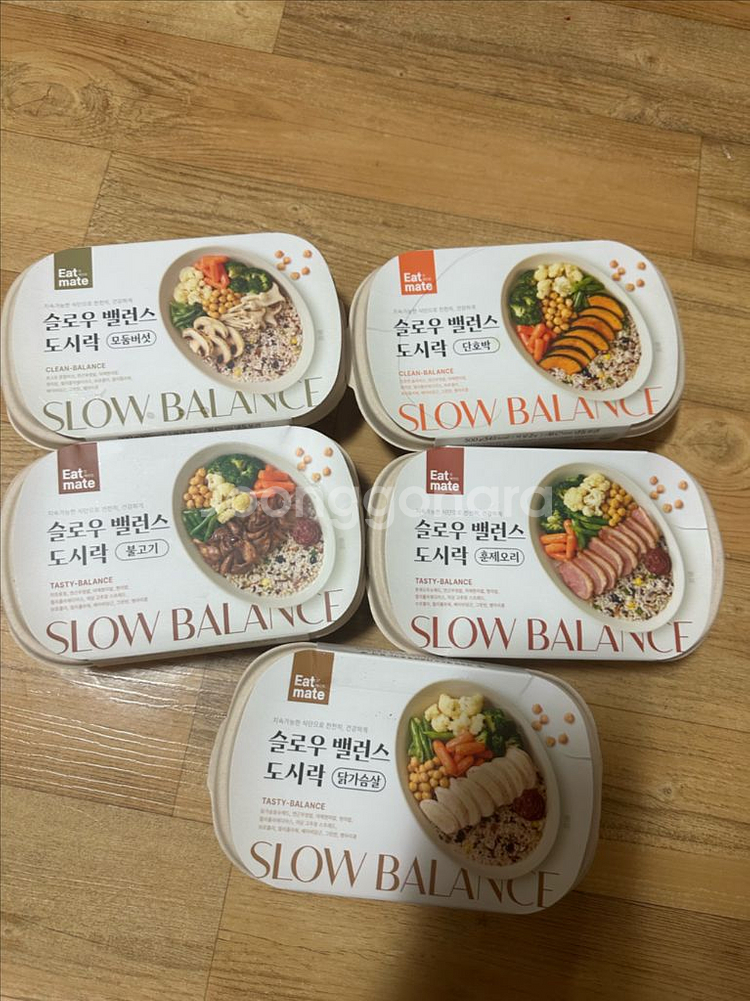 잇메이트 슬로우 밸런스 도시락 300g 5종 일괄 판매--0