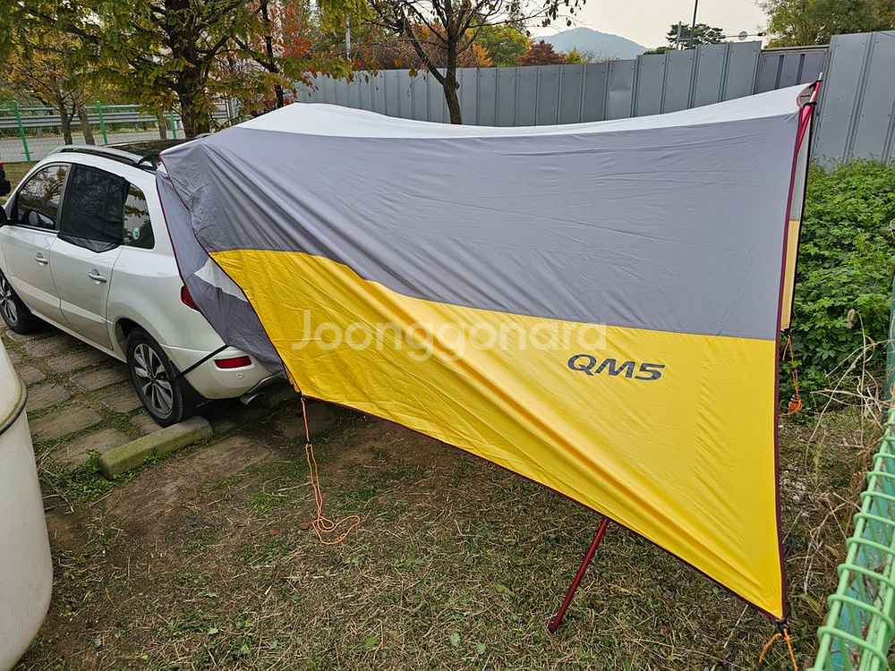 QM5 차박 꼬리텐트 , 타프, 매트 세트--1
