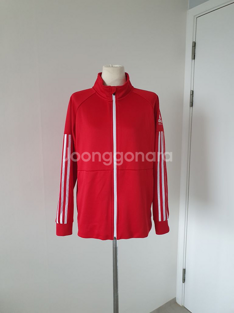 (상태좋음)아디다스 기모 저지 55~66반--0