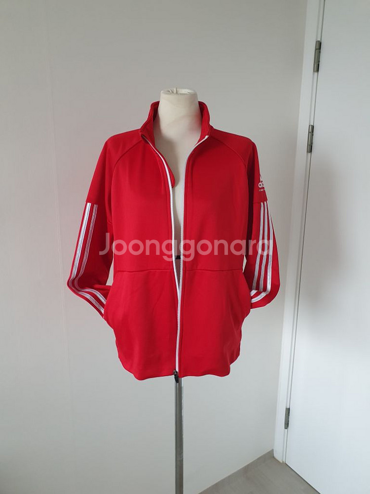 (상태좋음)아디다스 기모 저지 55~66반--2