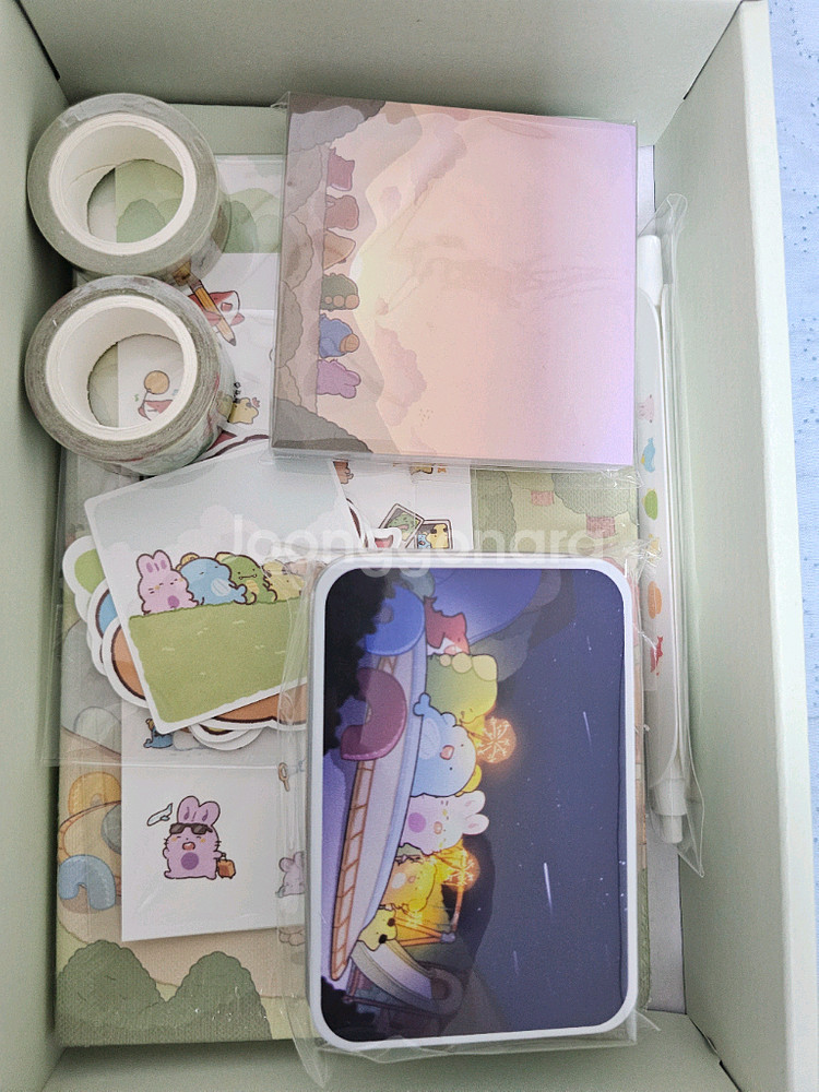 잠뜰tv 2024 시즌 그리팅 풀세트(미사용)--1