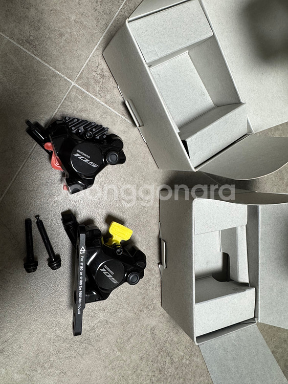 시마노 105 유압 캘리퍼 (BR-R7170) 프론트,리어 세트 판매합니다.--0