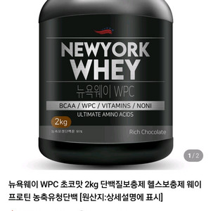 뉴욕웨이 단백질 쉐이크