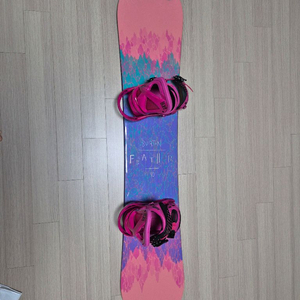 스노우보드 데크 140(버튼 페더)& 바인딩(버튼 렉사)