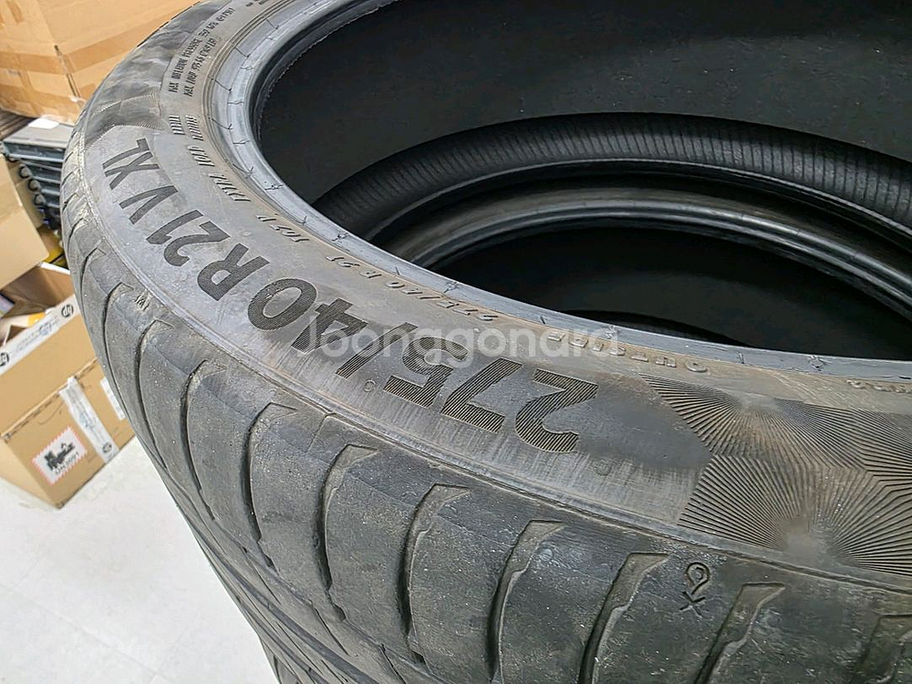 컨티넨탈 프리미엄컨택6 275 40 21 한대분--5