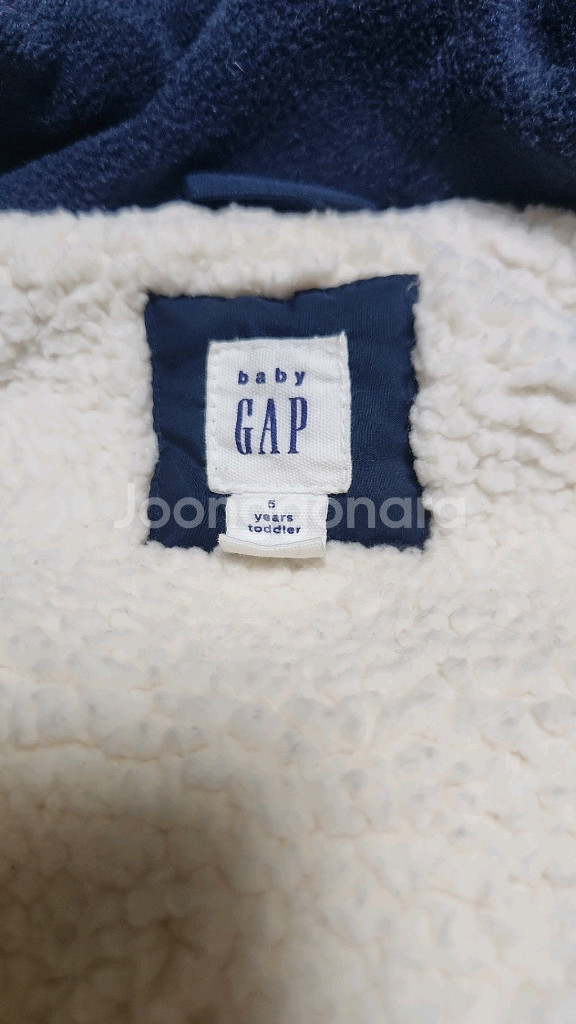 GAP 양털 패딩 조끼 5Y--2