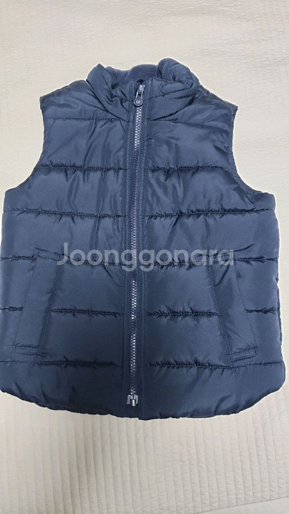 GAP 양털 패딩 조끼 5Y--3