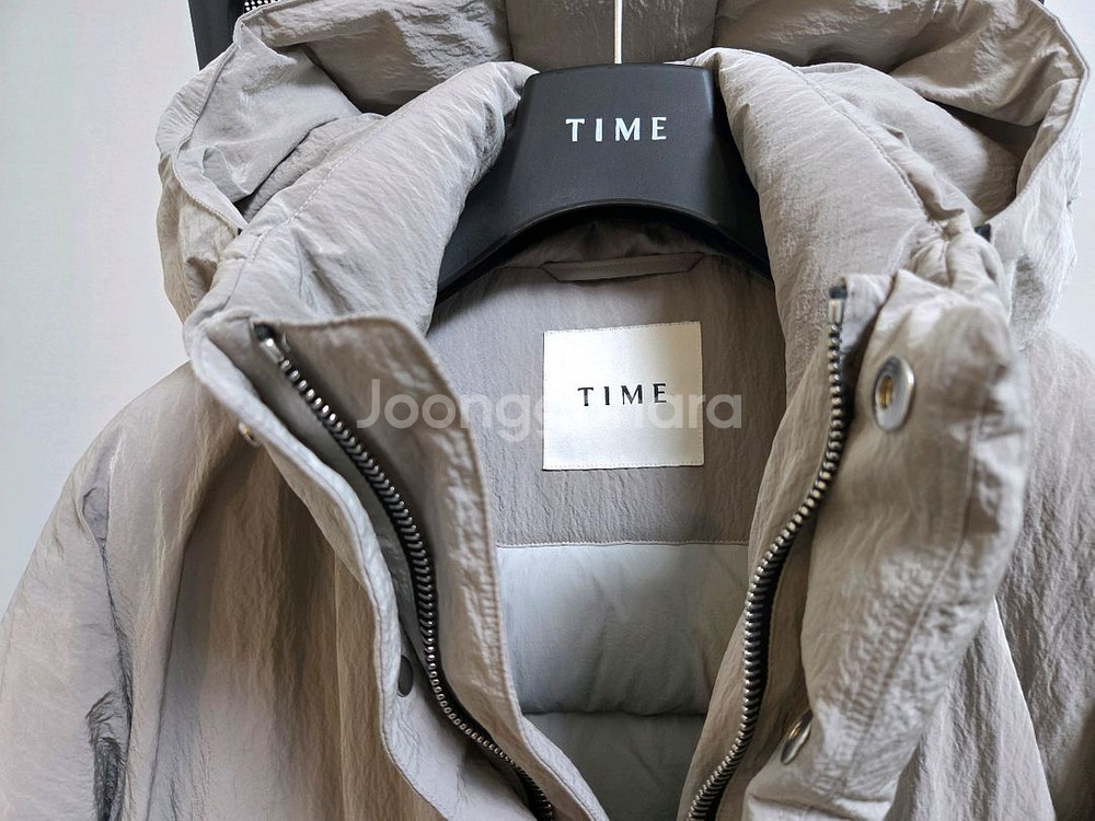 [정품] 타임옴므 24ss 남성 크링클 헝가리구스 패딩 105 size--1