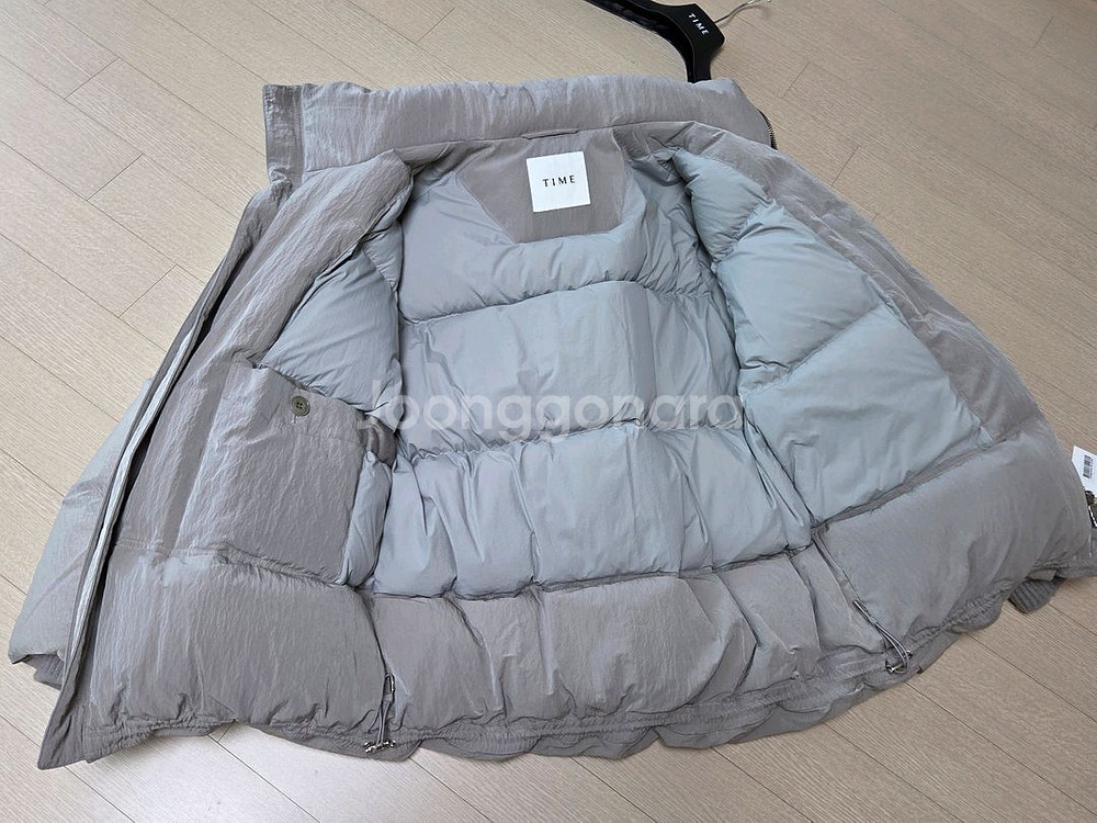[정품] 타임옴므 24ss 남성 크링클 헝가리구스 패딩 105 size--3