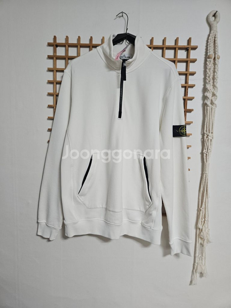 S급/ 스톤아일랜드 하프집업 사이즈 XL--1