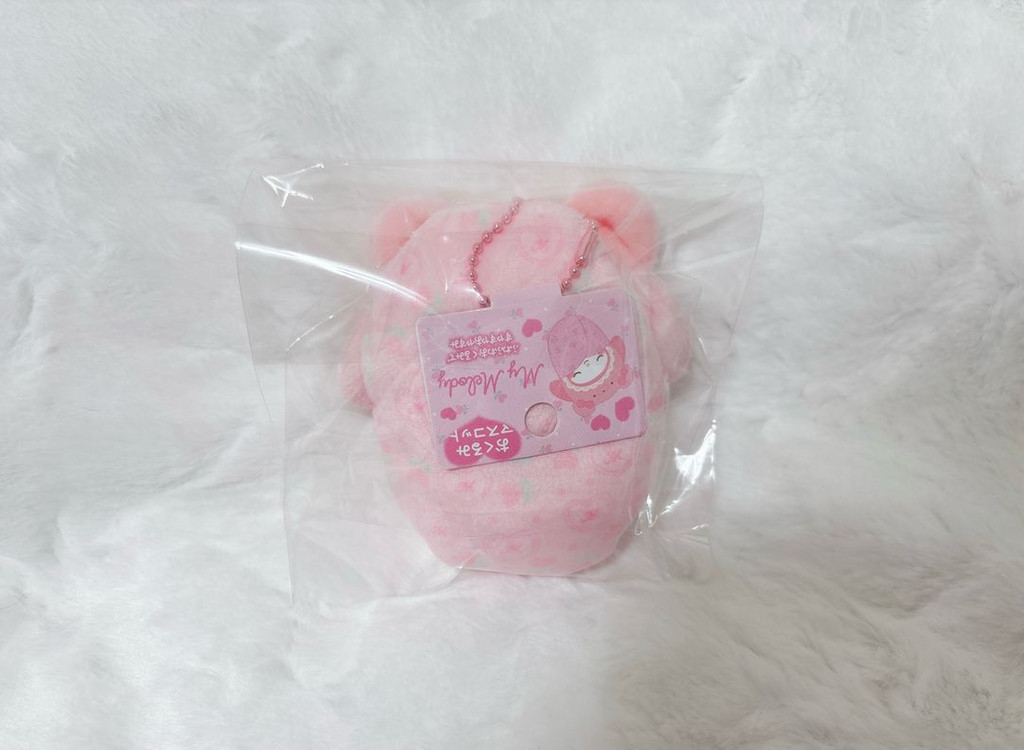 산리오 라테쿠마 베이비 포대기 마스코트 마이멜로디 이미지