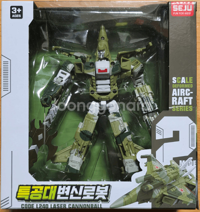특공대 변신로봇 LASER CANNONBALL--0