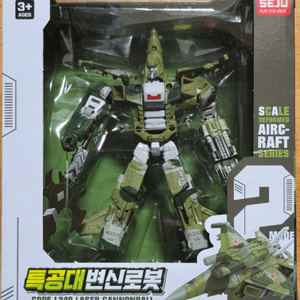 특공대 변신로봇 LASER CANNONBALL