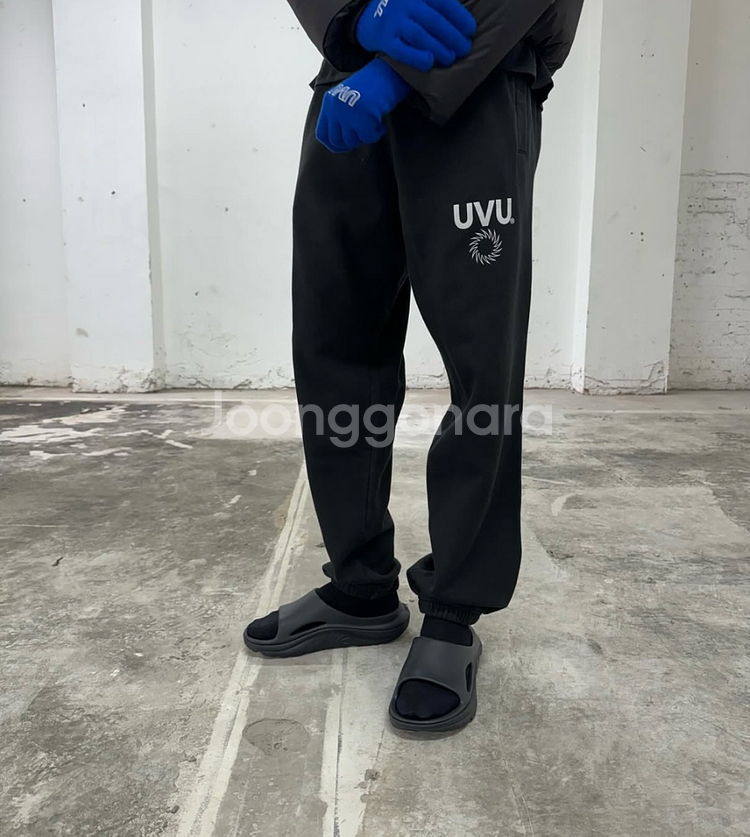 UVU 슬리퍼 insignia slide black 9 size 280--0