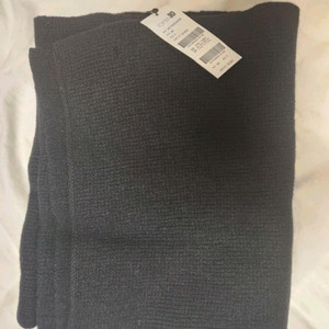 (새상품)모80 탑텐 블랙 머플러 목도리 롱 폭36길이 212 국산