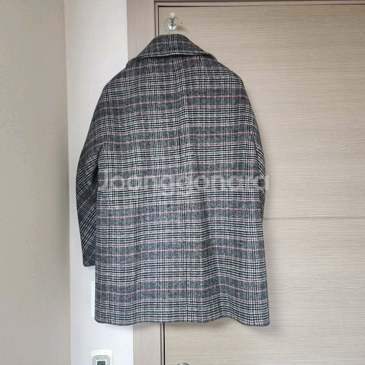 ENC 체크코트 66사이즈--3