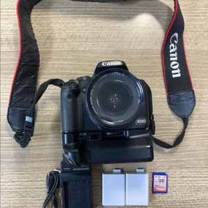 캐논 EOS 450D DSLR 18-55mm 세로그립