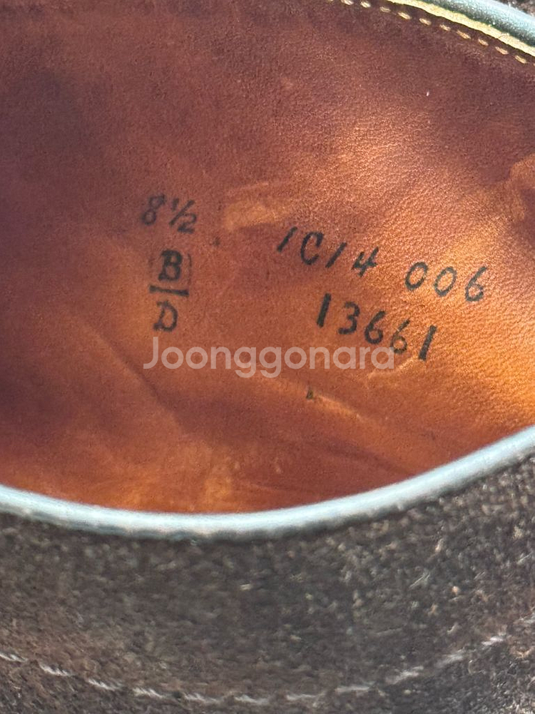 alden 스웨이드 처카 13661--5