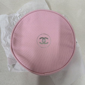 샤넬 메이크업 파우치 핑크색(미사용)