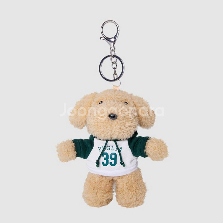 앤유 앤댕이 퍼피 키링 새상품 곰돌이 인형 선물--1