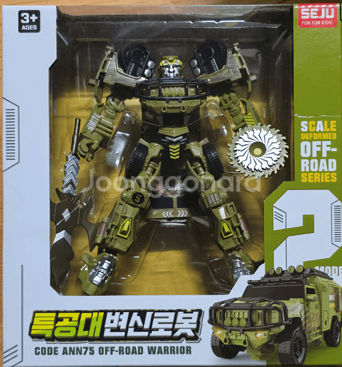 특공대 변신로봇 RDAD WARRIOR--0