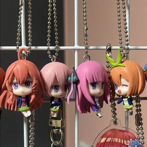 오등분의신부 5등분의신부 피규어키링 4종