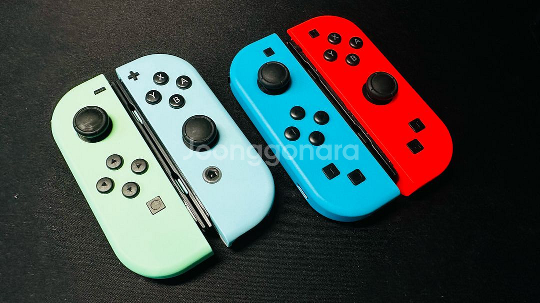 닌텐도 스위치 모동숲 에디션 + 추가 조이콘 등 판매--7