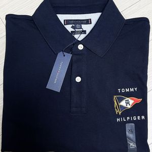 타미힐피거 노티컬 플래그 폴로티 XL 팝니다.