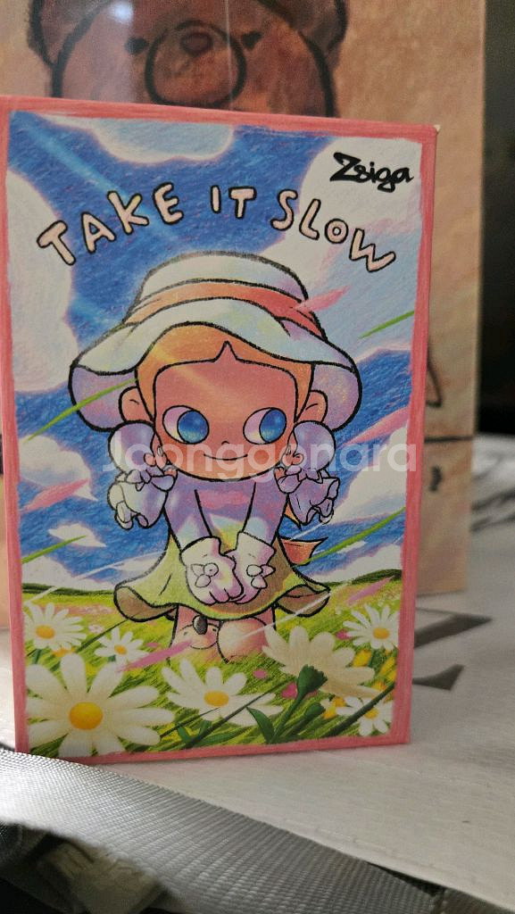 미개봉 팝마트 지거 테이크 잇 슬로우 시리즈 피규어 줄을 서세요--0