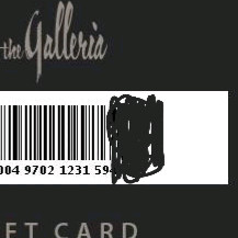 갤러리아 기프트카드 7만원권