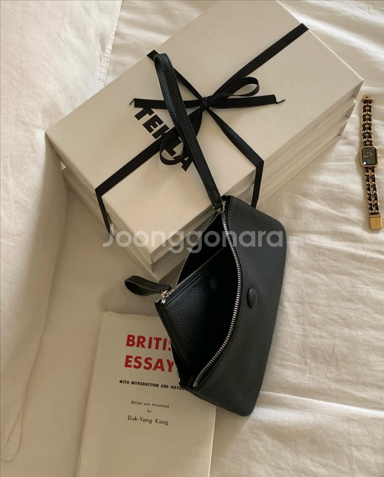 봉긋 페블 tall 지갑 프리미엄 토고가죽--2