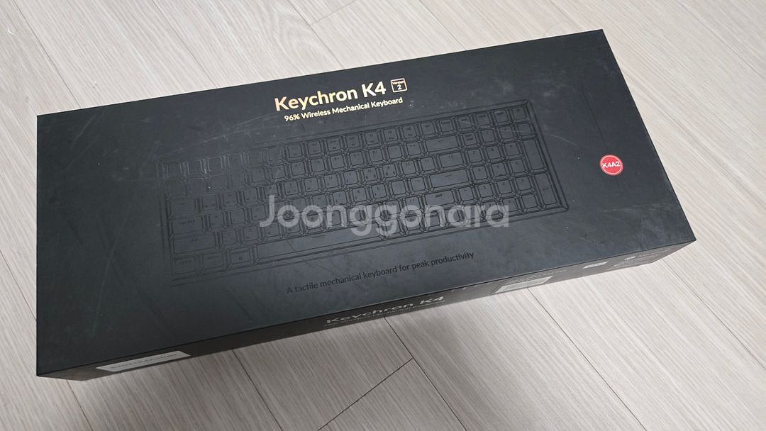 키크론 K4 V2 무선 기계식 키보드(청축)--0