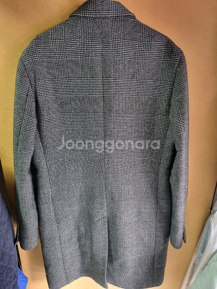 라코스테 남성 울 코트--1