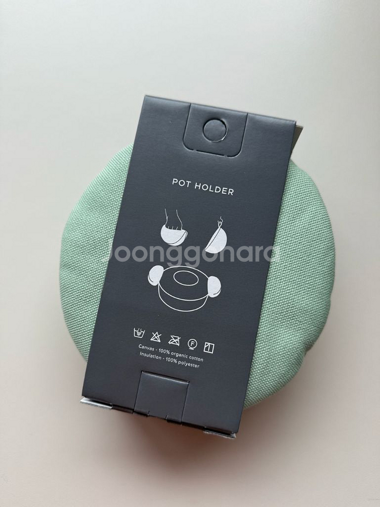 버미큘라 오가닉 팟홀더 그린--1