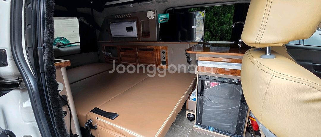 스타렉스팝업풀옵션 침대변환시트 캠핑카 판매합니다.--5