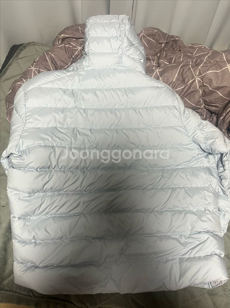 [xl] 무신사 스탠다드 시티 레저 후드 라이트 다운 자켓 클라우디 블루--2