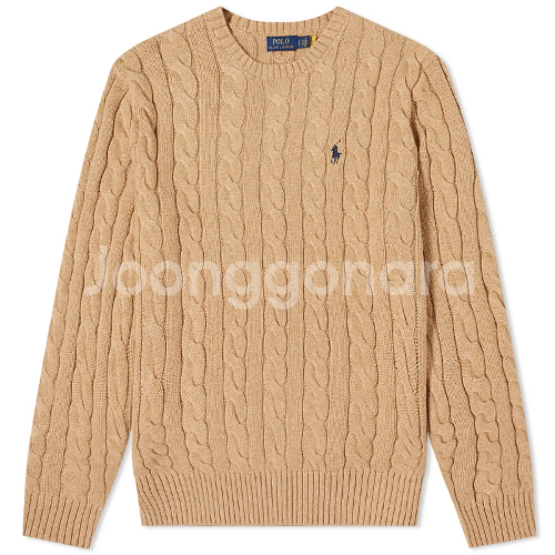 폴로 랄프로렌 케이블 니트 스웨터--0