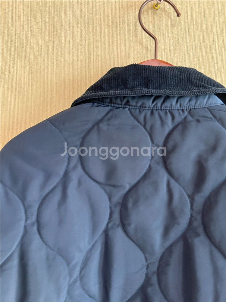 지오다노 여성 패딩자켓 코듀로이 카라 점퍼--7