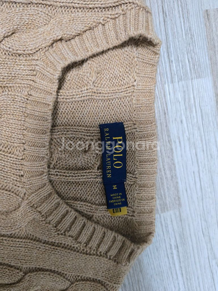 폴로 랄프로렌 케이블 니트 스웨터--3