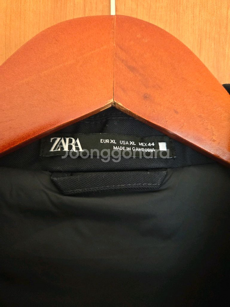 자라 네이비 자켓--1