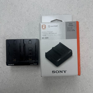 소니 BC-ZD1배터리 듀얼 충전기