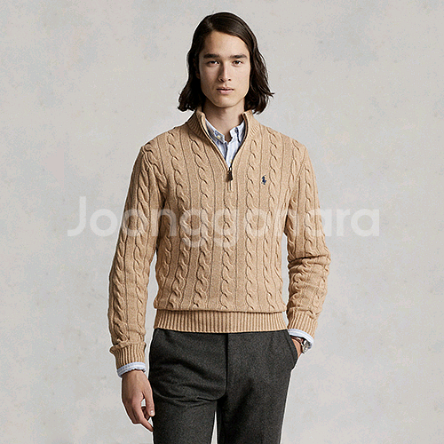 폴로 랄프로렌 케이블 니트 스웨터--0